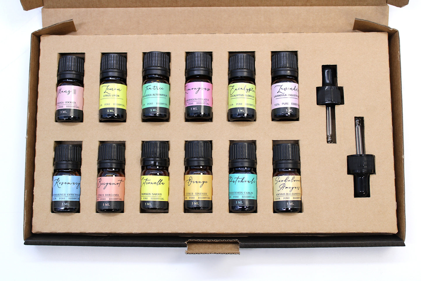 Aromatherapy Essential Oil Set - Deluxe Collection