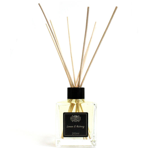 Lemon & Nutmeg Essential Oil Reed Diffuser 200ml