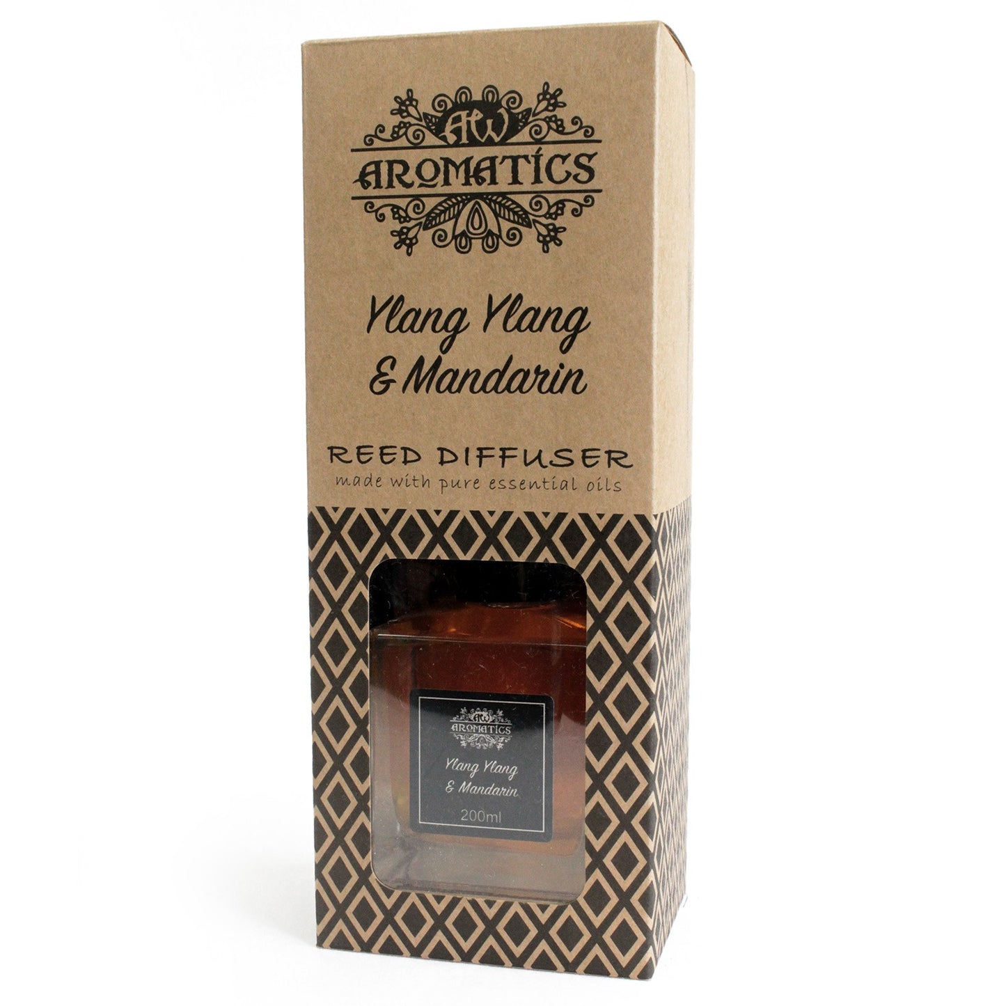 Ylang Ylang & Mandarin Essential Oil Reed Diffuser 200ml