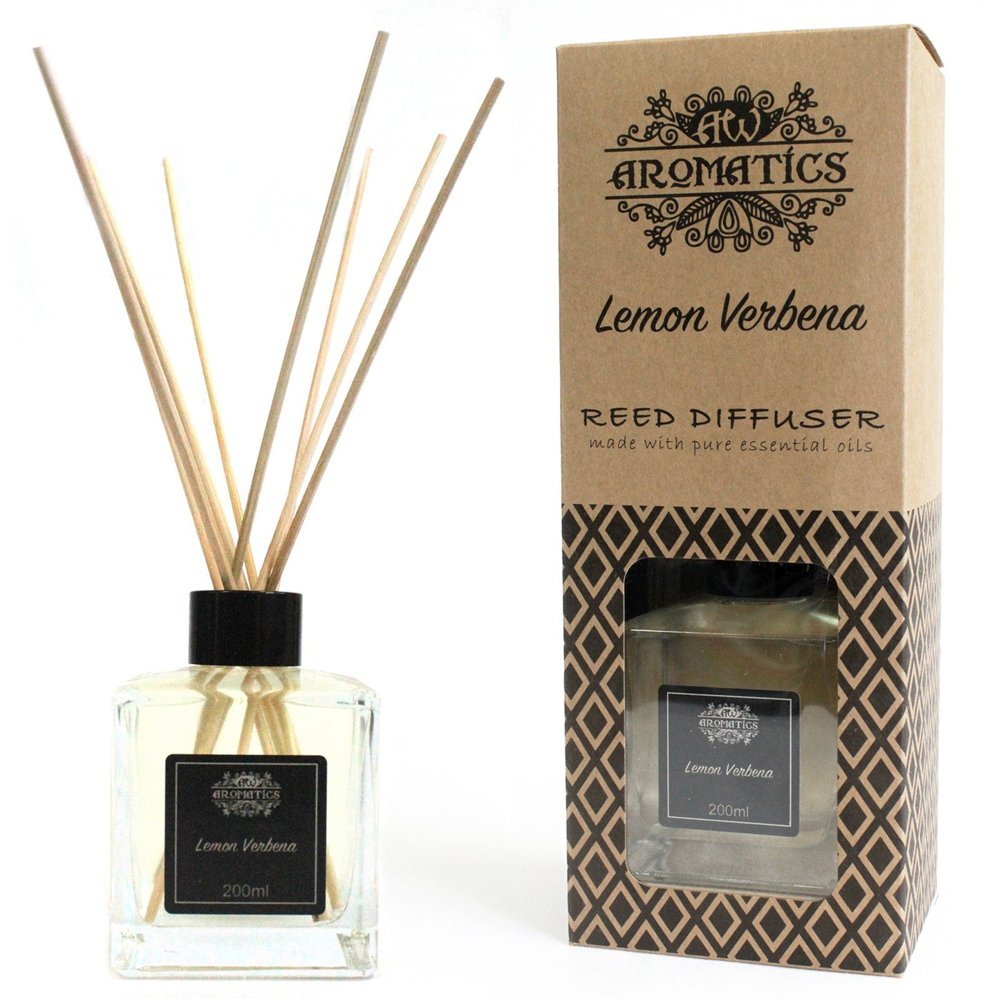 Lemon Verbena Essential Oil Reed Diffuser 200ml