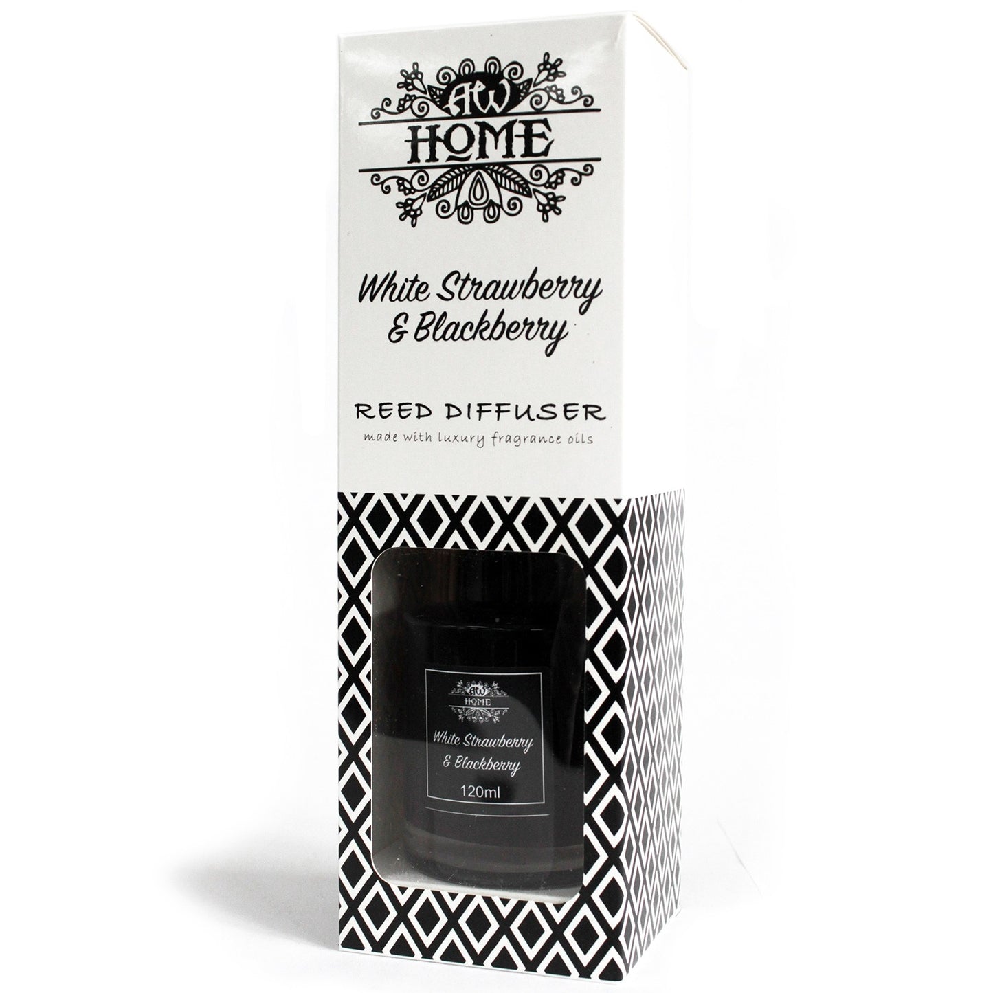 White Strawberry & Blackberry Reed Diffuser 120ml