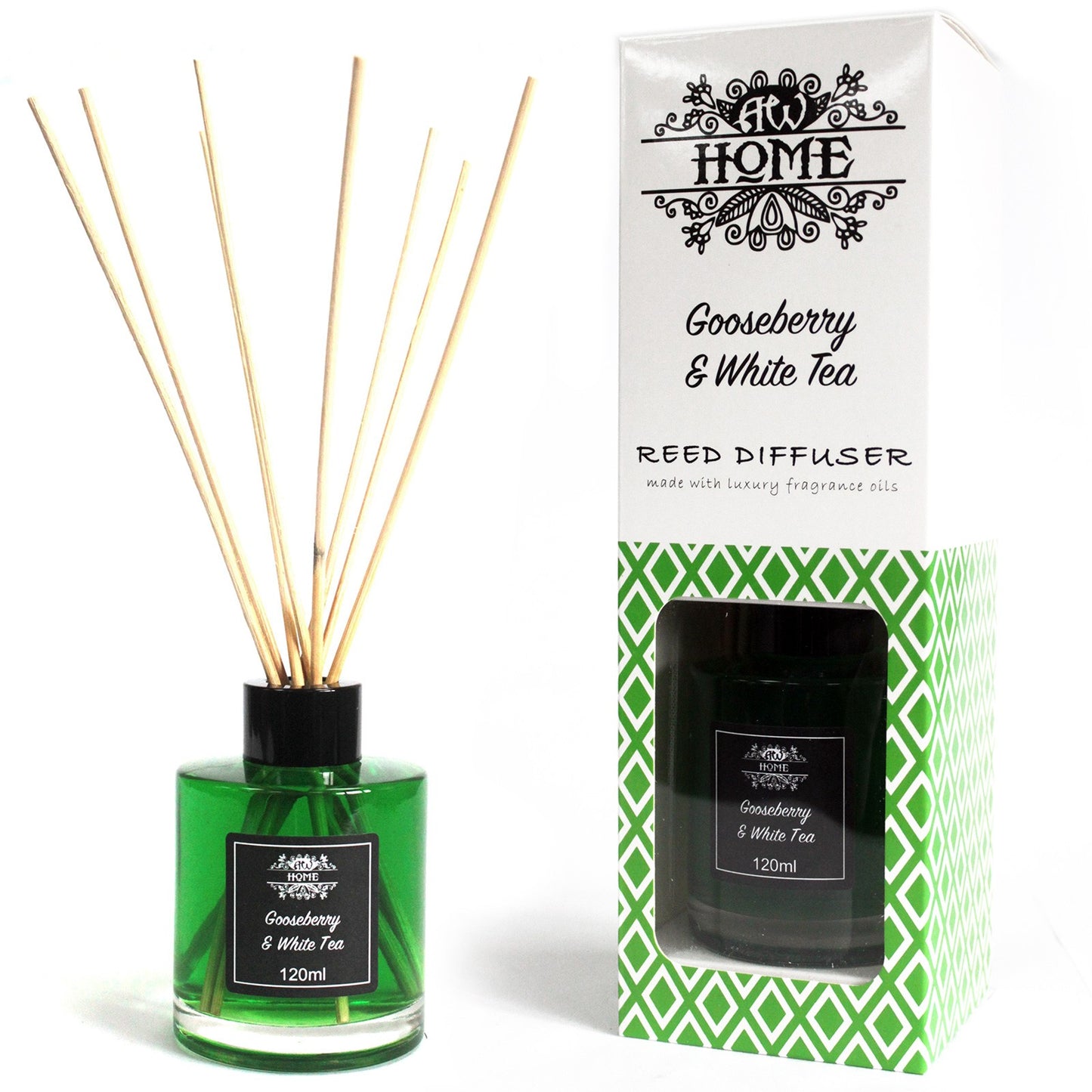 Gooseberry & White Tea Reed Diffuser 120ml