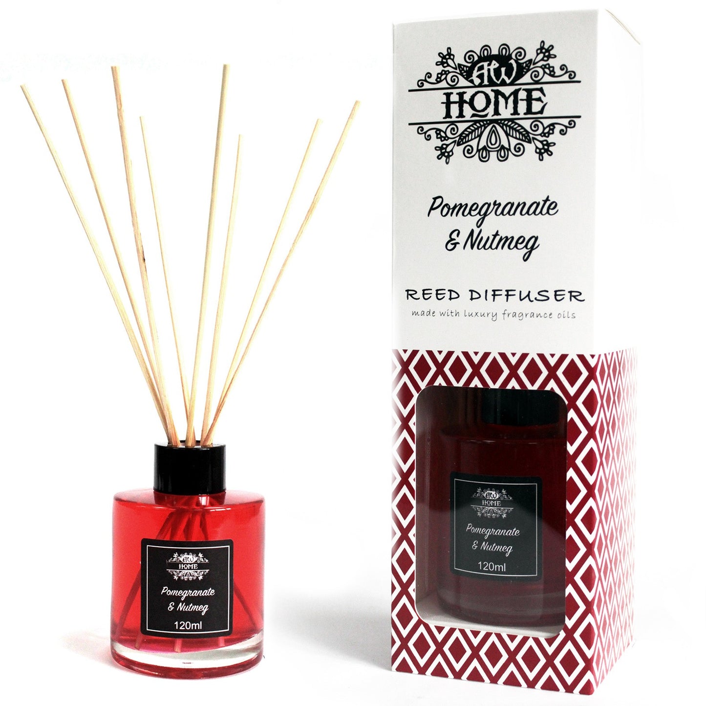 Pomegranate & Nutmeg Reed Diffuser 120ml