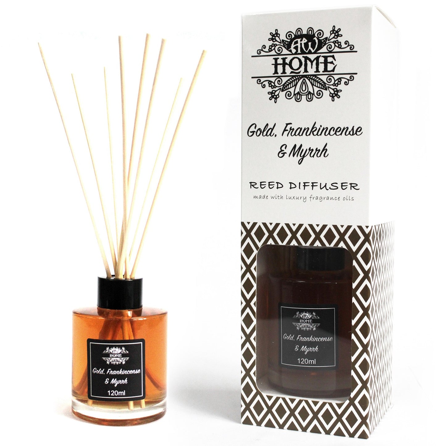 Gold, Frankincense & Myrrh Reed Diffuser 120ml